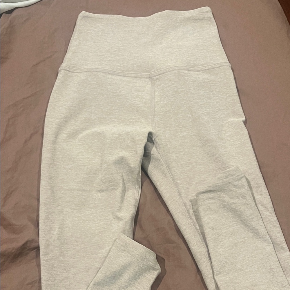 Beyond Yoga High-Waist oatmeal Leggings